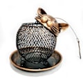 Miniatyrbild 5 av 5: Utomhus fågelmatare Kattformad fågelabborre