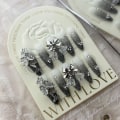 Miniatyrbild 6 av 7: 10 st Pure anual False Nail Y2K Hottie Handmade Nails M