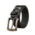 #bælte mænds fuldlæderbælte 38 mm bredt#