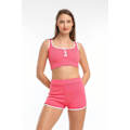 Miniatyrbillede 5 af 8: Crop top og shorts sæt - Högtaberg MultiColor S