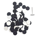 Pikkukuva 4 / 5: 1/2/3/5 Sähköisen jalkaraspin vaihtotyynyt tehokas ja 15mm 240Grit 100 pcs 1 Pc
