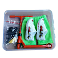 Miniatyrbild 10 av 10: Finger Scooter Set Small Finger Skateboard VIT White