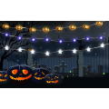 Miniatyrbilde 4 av 5: Halloween-sett med 3 temalamper med 30 LED-gresskar