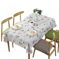 Miniatyrbilde 1 av 5: Bondgårdskjøkken rektangulær bomull og lin duk sofa sofa restaurant bryllupsfødselsdagsfest D