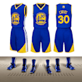 Miniatyrbilde 1 av 2: NBA 22/23 Warriors # 30 Ermeløs trøye for barn Baskettrøye for voksne 4XL