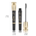 Miniatyrbild 4 av 11: 4D Silk Fiber Mascara Förlängning Vattenfast Långvarig Curling Tjock Mascara Långa ögonfransförlängning Make Up