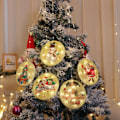 Miniatyrbild 7 av 8: Jul LED String Lights USB fjärrkontroll dekorationslampor