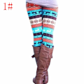 Pikkukuva 1 / 10: Neulotut sukkahousut Housut Pencil Leggings Skinny Slim Trousers 1