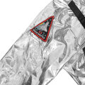 Miniatyrbild 5 av 5: Astronautdräkt Herr Halloween-kostym för kvinnor Jumpsuits Astronautdräkt Cosplay-kostymer för vuxna  XL men silver M