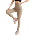 Miniatyrbilde 1 av 5: Hudfargede gravide kvinner med leggings med høy midje og mage, XXL