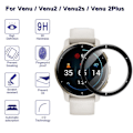 Miniatyrbild 2 av 5: För Garmin Venu 2/2 Plus/2s 3d Curved Edge Soft Heltäckande skärmskydd