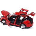 Miniatyrbild 3 av 3: 1: 32 Tesla Model Xs Legering bilmodell white