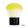 Miniatyrbillede 1 af 8: Soft Nail Cleaner Brush Mini Støvfjerner Rensebørste Negle Ar Yellow