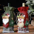 Miniatyrbilde 4 av 5: Vinflaskeposer Gjenbrukbare for juledekorasjoner
