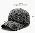 Miniatyrbild 4 av 4: Vinterhattar av hög kvalitet för kvinnor Män Grå Khaki Cap med öronlapp Håll dig varm Tjock Cap