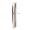 Miniatyrbillede 6 af 8: Øjenbrynstrimmer Epilator Genopladelig øjenbrynshårfjerner Rose gold