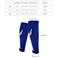 Miniatyrbild 5 av 11: Sport Kompression Vad ärmar Benstrumpa för unisex löpare Shin Splint Varicose Red M