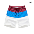 Pikkukuva 3 / 5: 1/2/3/5 Hengittävät ja tyylikkäät miesten shortsit - kesään Blue and Wine Red XXL,1 1 Pc