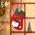 Miniatyrbild 6 av 11: Julstrumpa Stora julklappspåsar Dekorationsstrumpor style 1