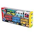 Miniatyrbillede 1 af 3: Little Bus Tayo Legetøj, Little Bus Tayo Bil Legetøjssæt, træk tilbage Mini Biler Til Ven Mini D style
