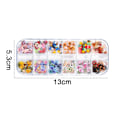 Miniatyrbild 2 av 5: Nail Art 3D Halloween paljetter Akryl paljetter holografiska style 1