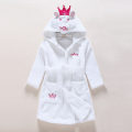 Miniatyrbild 1 av 2: Pojkar flickor pyjamas Baby tecknad pyjamas Vinter huva morgonrock Little Mouse Nightgown 100#