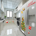 Miniatyrbild 4 av 6: Christmas Snowflake Window Stickers för Glas Xmas Stickers style 1