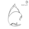 Miniatyrbild 9 av 11: Halloween Goth Ear Cuff Örhänge Elf Ear Clip Punk Fairy No Pierc B-right One-size