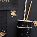Pikkukuva 3 / 3: Paperimukit 6kpl - Lepakot, Halloween black