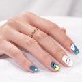 Miniatyrbillede 4 af 5: Falske negle Lange falske negle på negle Resin Stick On Nails 12 style 4