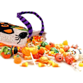 Miniatyrbillede 6 af 7: Halloween Canvas Stoffposer, Børne Canvas Trick or Treat-poser, Goodiebags, Slikpose til Fest, Halloween Party Favor Poser, 4-pak