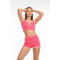 Miniatyrbillede 4 af 8: Crop top og shorts sæt - Högtaberg MultiColor S