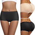 Miniatyrbild 2 av 4: Butt ifter Shaper Trosor Dam Fake Ass Seamless Pad Hip Enhancer Booty Shapewear Push Up Buttons Midja Byxor L