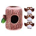 Miniatyrbild 1 av 11: Spoof og Interactive Toys Squeak Plysch Slitstark stoppad tuggleksak för små hundar D
