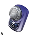 Miniatyrbillede 1 af 11: 1st bærbar barbermaskine til mænd Elektrisk genopladelig barbermaskine Gradient Blue One-size
