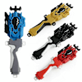 Miniatyrbild 2 av 4: Gyro launcher och handtag Burst Starter String Stark snurrande present Yellow