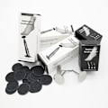 Pikkukuva 2 / 5: 1/2/3/5 Sähköisen jalkaraspin vaihtotyynyt tehokas ja 25mm 240Grit 50 pcs 1 Pc