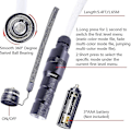 Miniatyrbilde 4 av 5: Led Fiber Optic Whip Toy Dans Space Whip Super Bright Light 360 Swivel Pixel Rave Whip Toy
