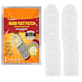 Miniatyrbild 1 av 10: Bärbar varm fotplåster Självuppvärmande innersula Paste Multipurpose Body Foot Warmer Sticker för vinter 14pcs