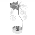 Miniatyrbilde 4 av 5: Juledekorasjon roterende lys rosa telys