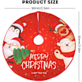Pikkukuva 3 / 4: 90 cm joulukuusenalus Santa Bear Base Lattia Pyöreä Pohjan Suojus