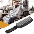 Miniatyrbild 7 av 11: Flat Top Clipper Kam Fintand Hårklippande Styling Tool för Kvinnor Män Frisörer Frisörer Barberare Svart 9,05 tum Black