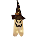 Pikkukuva 1 / 5: Hehkuvat Halloween-asut Rekvisiitta Naamiaisjuhlakoriste Halloween-noitahattu Lyhdyt (väri) color