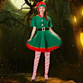 Pikkukuva 4 / 7: Lasten Halloween-asut Jouluesitysasut 180cm Female models