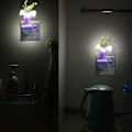 Miniatyrbild 4 av 6: 2-pack LED Sensor Nattljus Plug-in NightLight Färgbyte