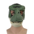 Miniatyrbilde 3 av 5: Dinosaur Maske Hodeplagg, Jurassic World Dinosaur Leker med åpning bevegelig kjeve, velociraptor Maske & tyrannosaurus Rex Maske Bundle Green