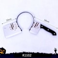 Pikkukuva 3 / 4: Halloween-diadeemi, hiuspanta - - Cosplay Black Köttyxa