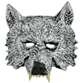 Miniatyrbild 1 av 4: Grå vargens huvudmask för Halloween julfest