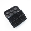 Miniatyrbild 8 av 10: Fyrkantig rund isbricka Mould iskubbricka 1 PC  1PC 1PCB