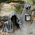 Miniatyrbillede 3 af 5: Sort Grim Reaper-statue Spændende kostume Nightcrawler Harpiks Skrivebordsfigurer Ornamenter Rædselsspøgelse Skulpturdekorationer